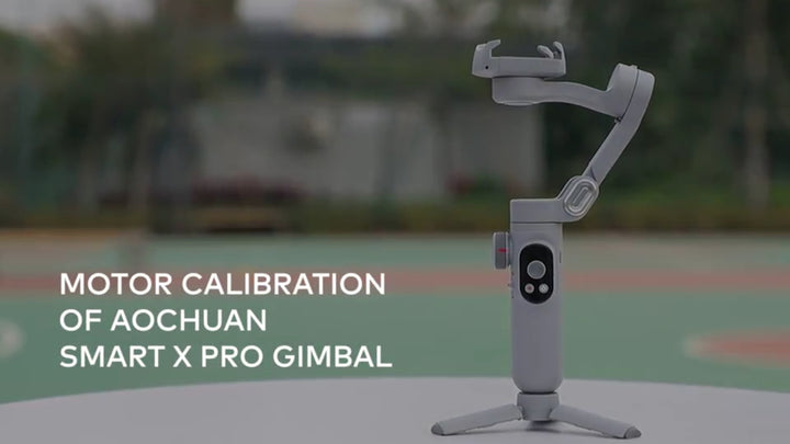 Motor Calibration of AOCHUAN Smart X Pro Gimbal